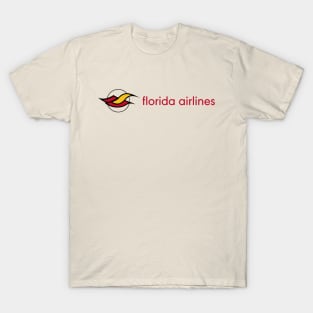 Retro Airlines - Florida Airlines 1970s T-Shirt